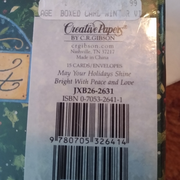 Susan Winget Winter Village Christmas, 2 Sealed Boxes = 30 Cards + Enve… - Picture 3 of 4